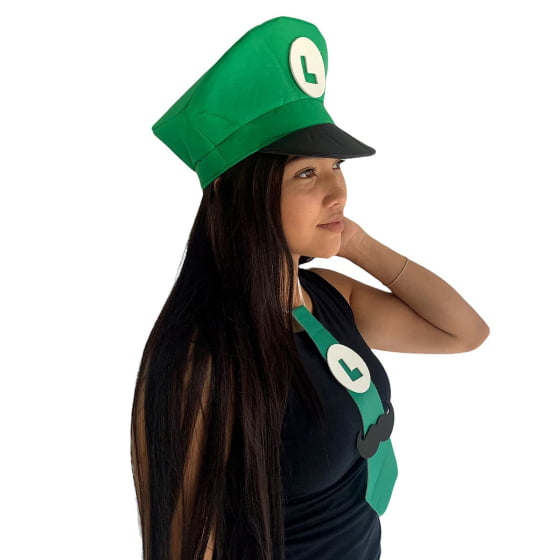 Quepe Luigi para Fantasia