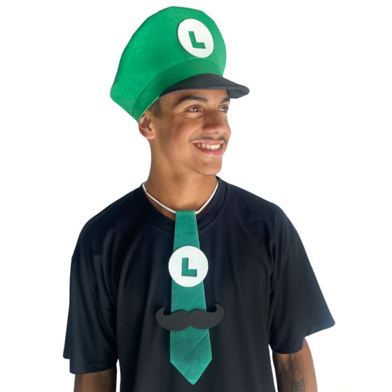 Quepe Luigi para Fantasia