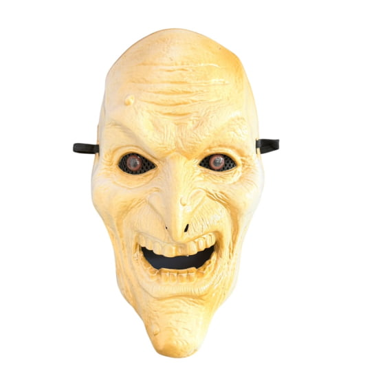 Máscara Velho Sinistro com Olhos Halloween Cosplay