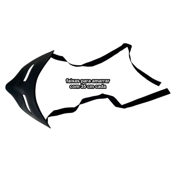 Kit 3 Máscaras Básica Fosca Preta Carnaval Baile de Máscaras