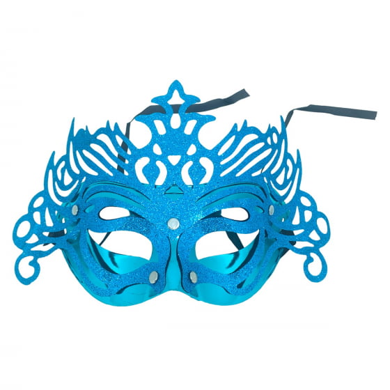 Máscara Loren Luxo Azul
