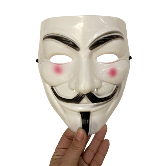 Máscara Rosto V de Vingança Anonymous