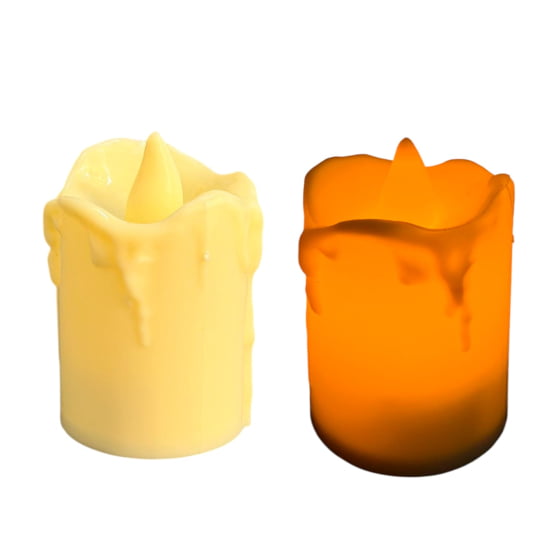 Vela Led Amarela 4,5 cm Importada