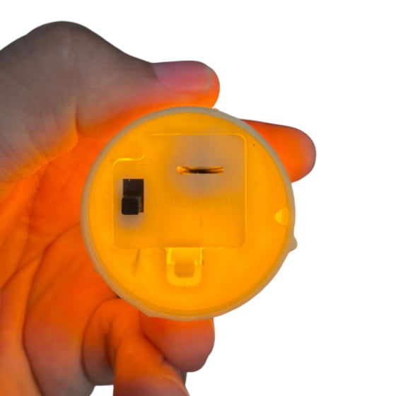 Vela Led Amarela 4,5 cm Importada