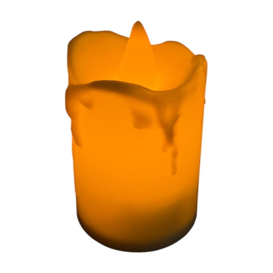 Vela Led Amarela 4,5 cm Importada