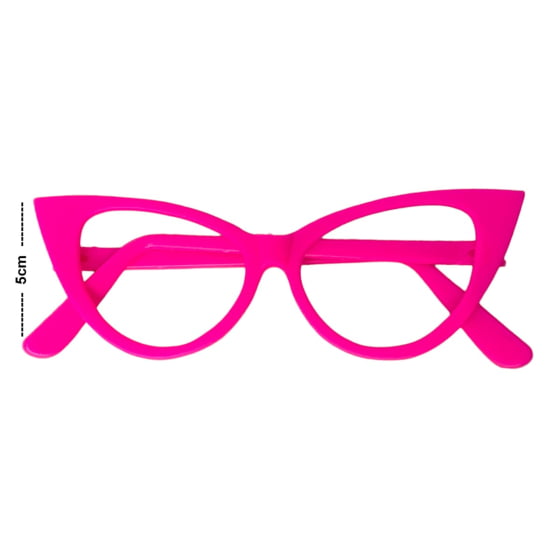 Óculos Gatinho Luxo Rosa Pink Barbiecore