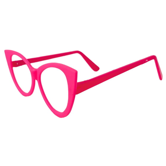 Óculos Gatinho Luxo Rosa Pink Barbiecore
