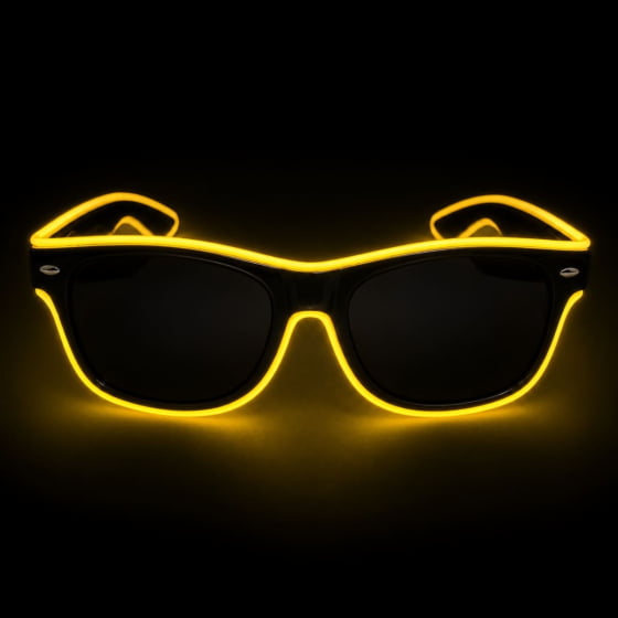 Óculos Luxo Led Festa Balada Cores