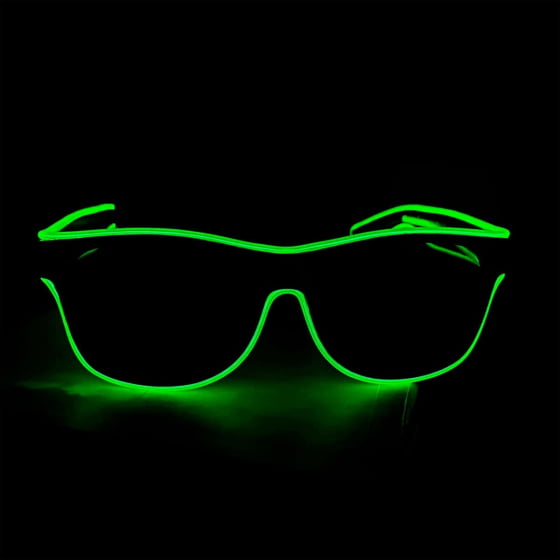 Óculos Luxo Led Festa Balada Cores