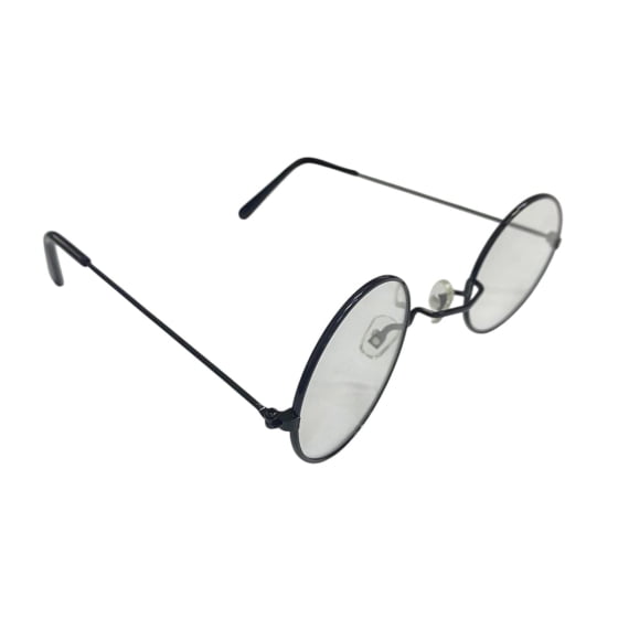 Óculos Redondo Preto Importado Vovozinha Papai Noel Bruxo Óculos Redondo Preto Importado Vovozinha Papai Noel Bruxo