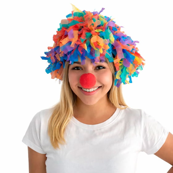 Peruca de Palhaço TNT