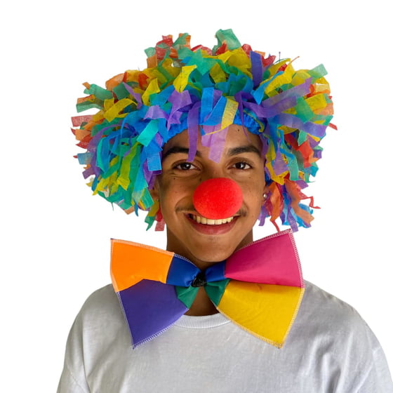 Peruca de Palhaço TNT