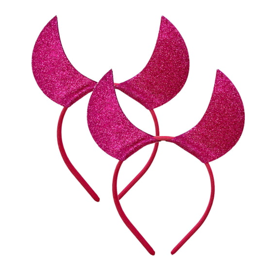 Tiara Diabinha Pink Despedida de Solteira Bride To Be - 10 unidades