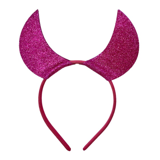 Tiara Diabinha Pink Despedida de Solteira Bride To Be - 10 unidades