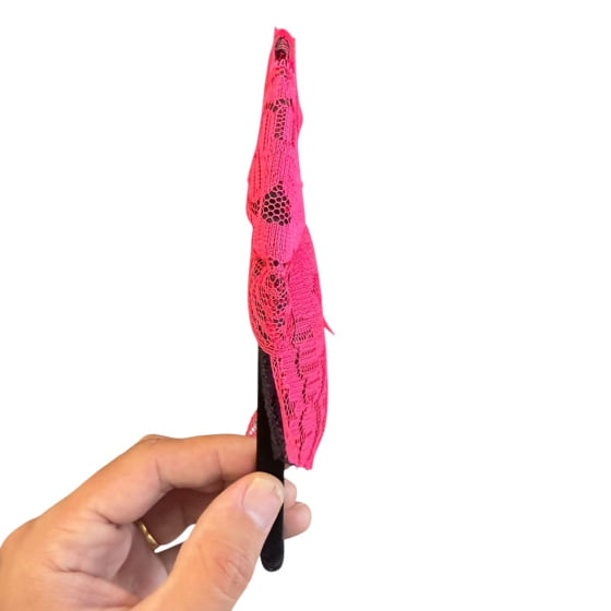 Tiara Laço Renda Anos 80 Festa Retrô Flash Back Carnaval