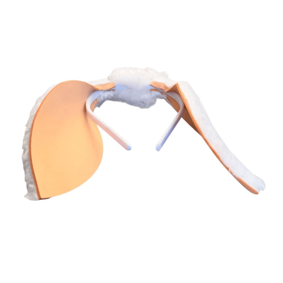 Tiara Orelhas de Ovelha Carnaval Cosplay Teatro