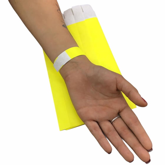 Pulseira Identificação Festas Eventos Baladas Kit Com 100 Un