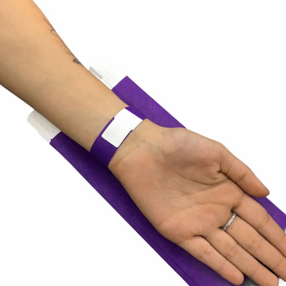 Pulseira Identificação Festas Eventos Baladas Kit Com 100 Un