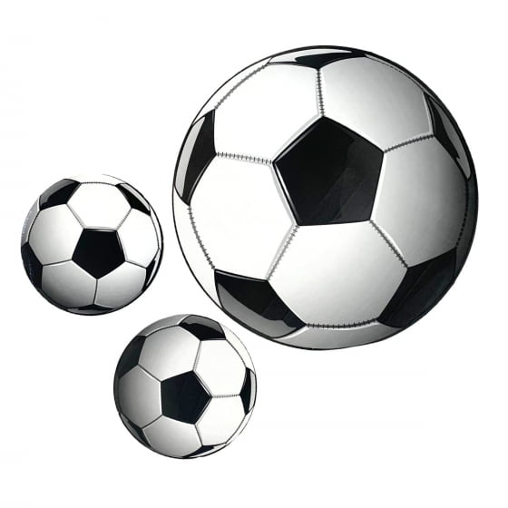 Kit Painel Decorativo Bola de Futebol 