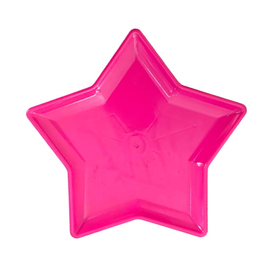 Porta Docinhos Formato Estrela Pink Decoração de Aniversário