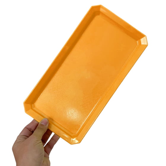 Kit 3 Bandejas Retangular 30x16 Cm Decoração Festa Neon