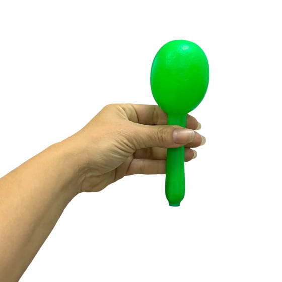 Maraca Chocalho De Plástico Colorida Kit Com 40 Melhor Preço