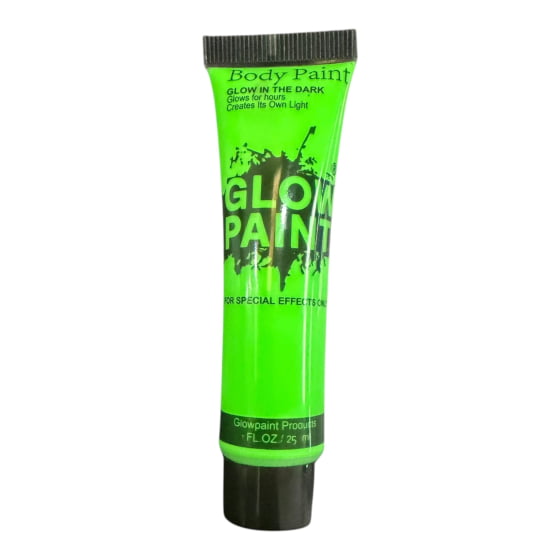 Bisnaga em Gel Tinta Neon Fluorescente Festa Neon 25 ml