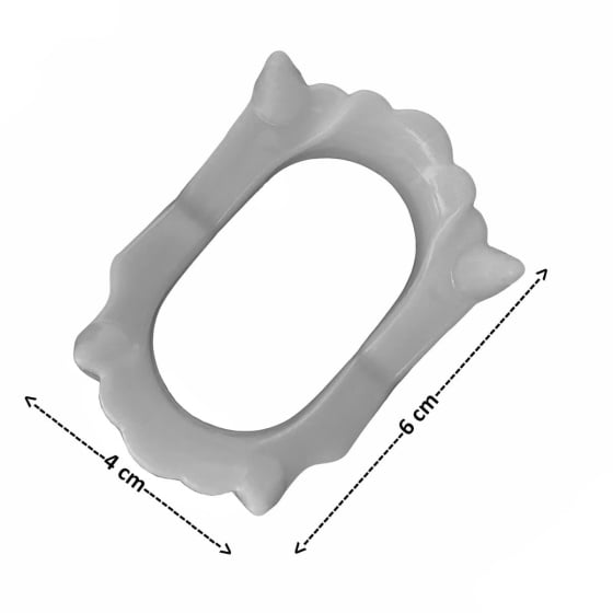 Dentadura De Vampiro Neon Halloween Lembrancinha Kit Com 40