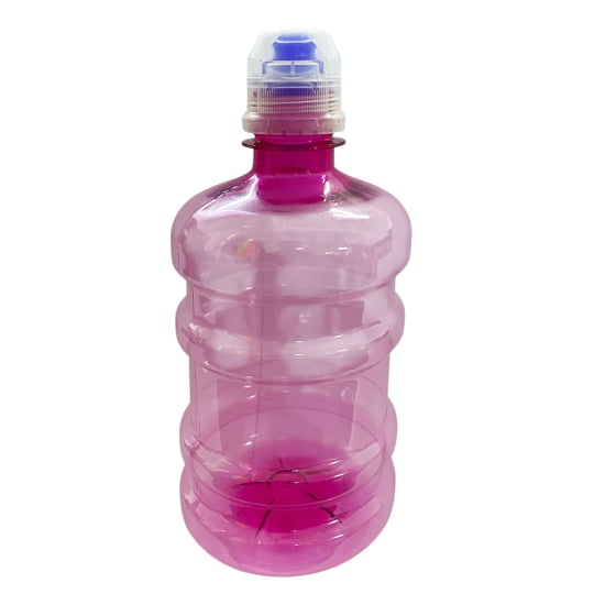 Garrafa de Plástico Formato Garrafão 500 ml Escolha a Cor