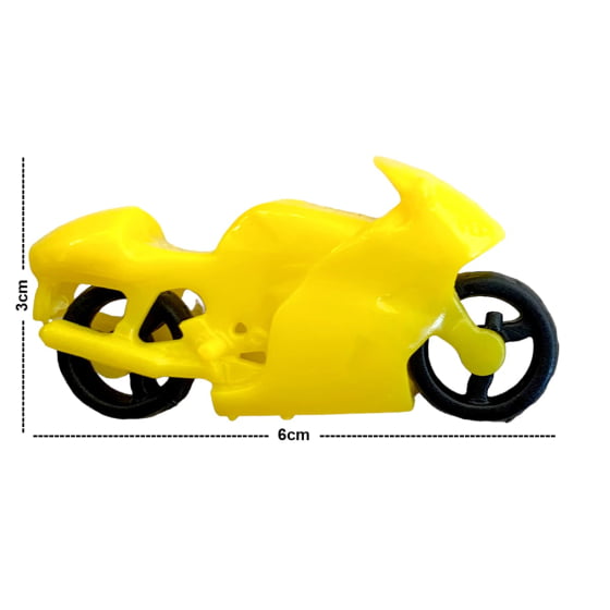 Mini Brinquedo Motos Coloridas