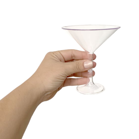 Taça Acrílica Martini
