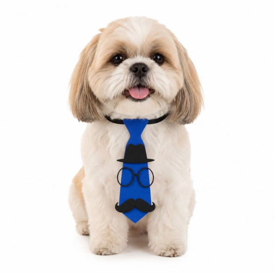 Gravatas Divertidas Para Pets - Pacote com 10 unidades
