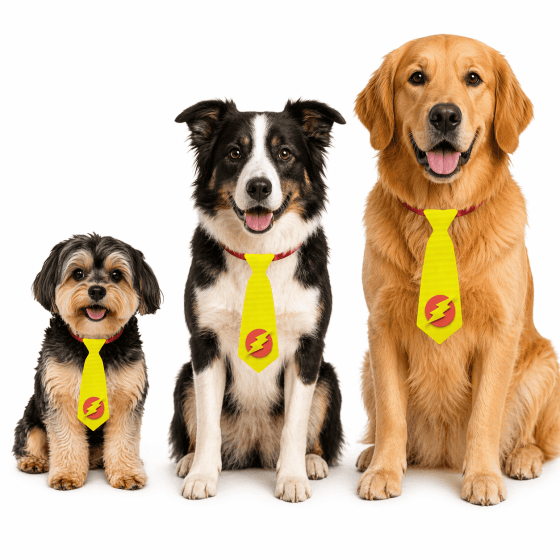 Gravatas Divertidas Para Pets - Pacote com 10 unidades
