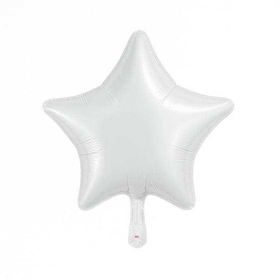 Balão Metalizado Estrela 18" polegadas Liso Escolha a Cor