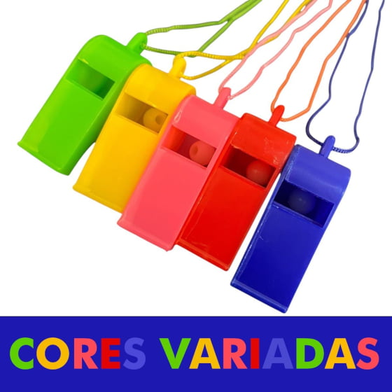 Kit Do Barulho Com 5 Maracas 12 Apitos Alegrar Sua Festa