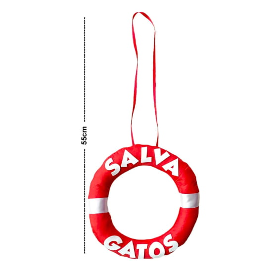 Acessório Fantasia Boia Salva Gatos