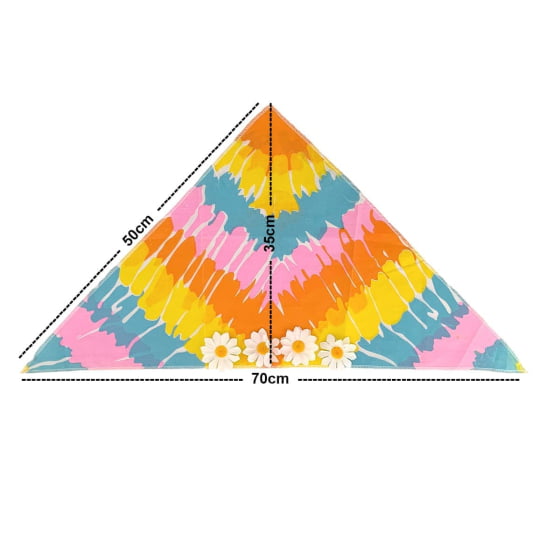 Bandana Colorida Hippie Tye Dye 