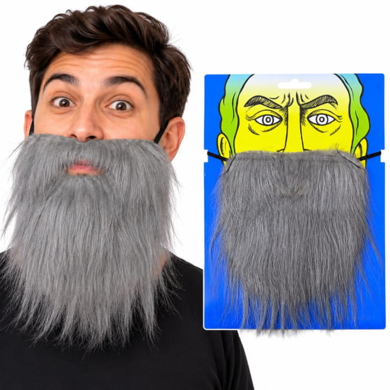 Barba Postiça para Fantasia Escolha a Cor
