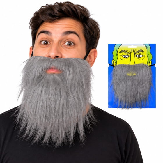 Barba Postiça para Fantasia Escolha a Cor