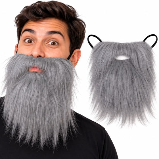 Barba Postiça para Fantasia Escolha a Cor