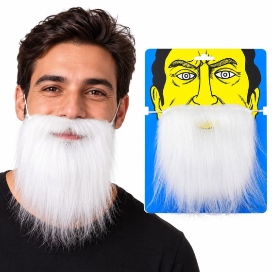 Barba Postiça para Fantasia Escolha a Cor