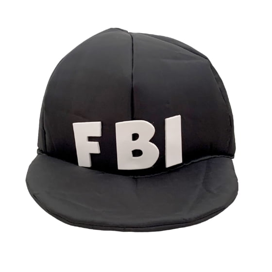 Boné FBI Acessório de Fantasia