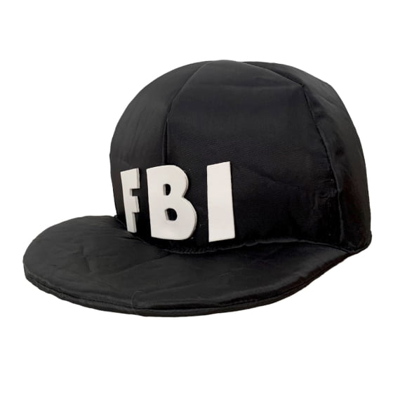 Boné FBI Acessório de Fantasia