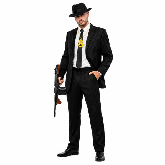 Colar Cifrão de Plástico Dourado para Fantasia