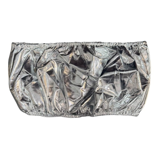 Conjunto Biquini Hot Pants Laminado Metalizado Coleção Carnaval