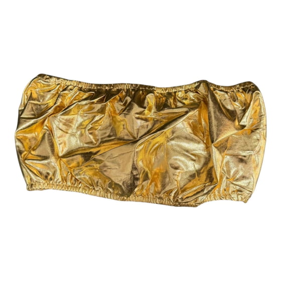 Conjunto Biquini Hot Pants Laminado Metalizado Coleção Carnaval