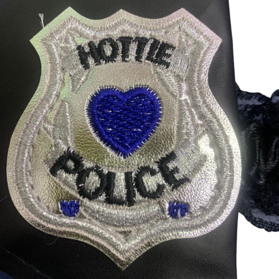 Kit Fantasia Policial Feminina (Liga de Renda Coldre + Arminha Police)