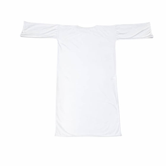 Túnica Branca Lisa Infantil para Fantasias