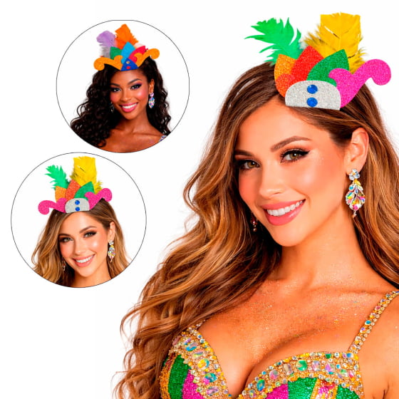 Acessório Presilha Adereço de Carnaval