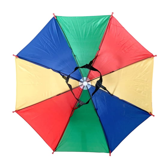 Mini Guarda Chuva de Frevo Carnaval para Cabeça